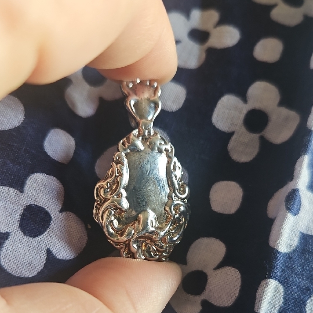 Vintage Spoon Pendant.